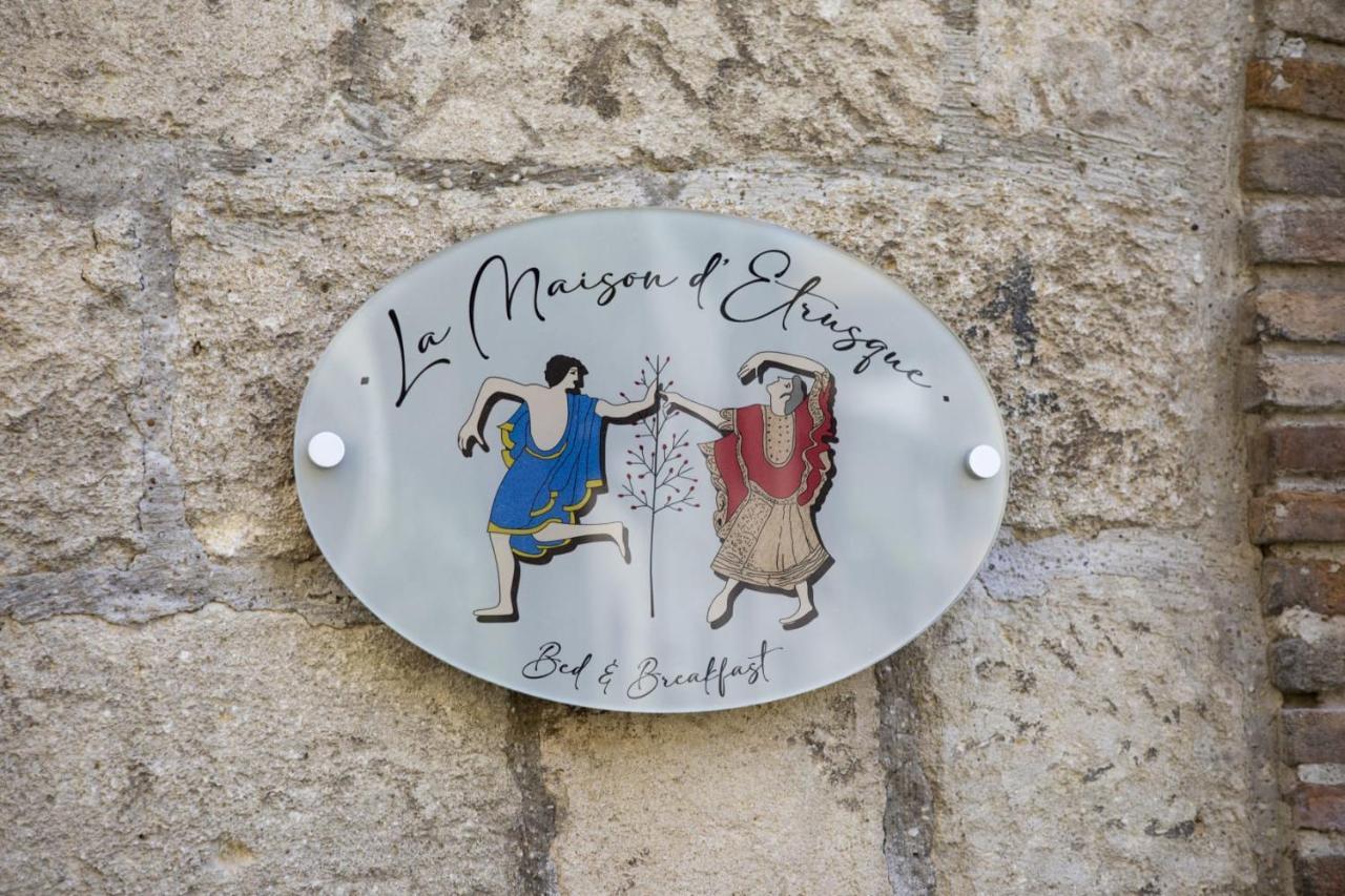 مبيت وإفطار تاركوينيا La Maison D'Etrusque المظهر الخارجي الصورة